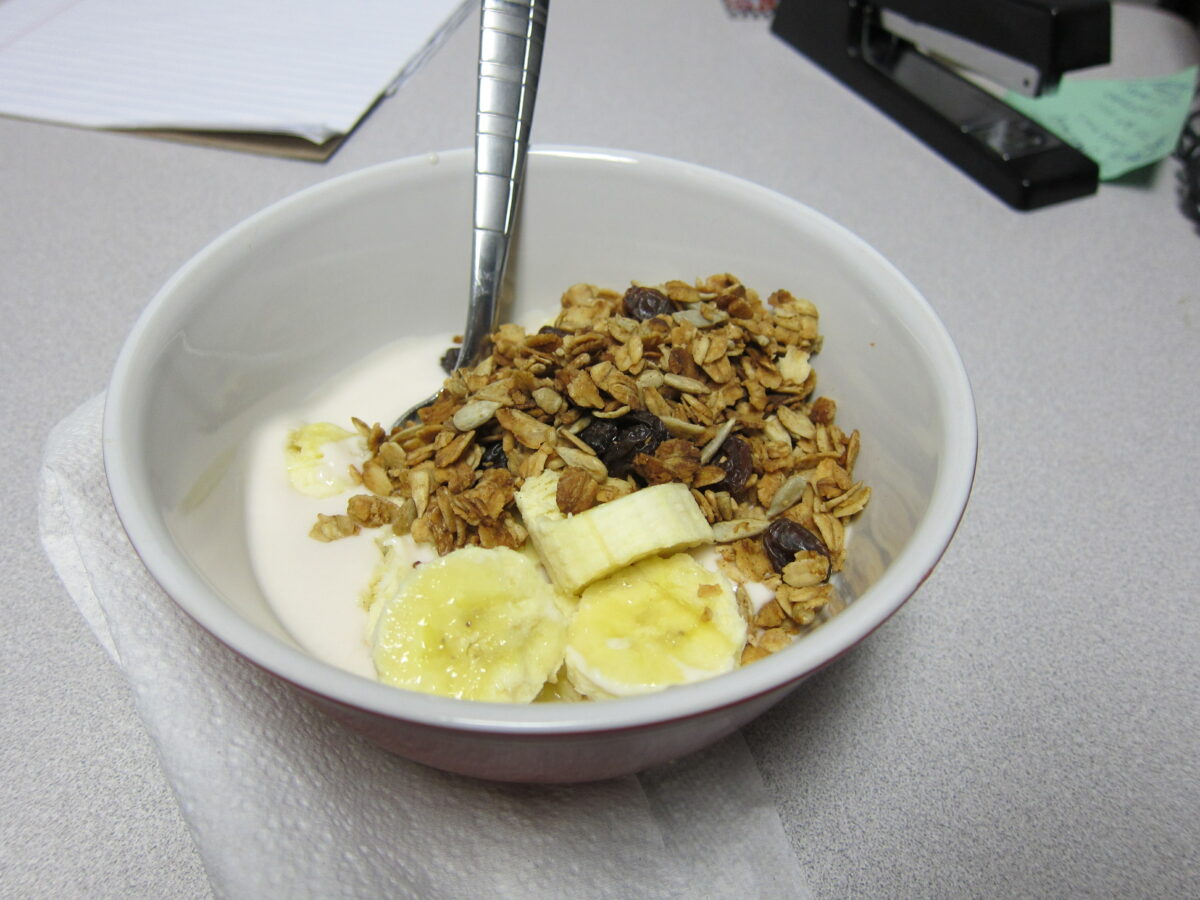 Granola and Yogurt